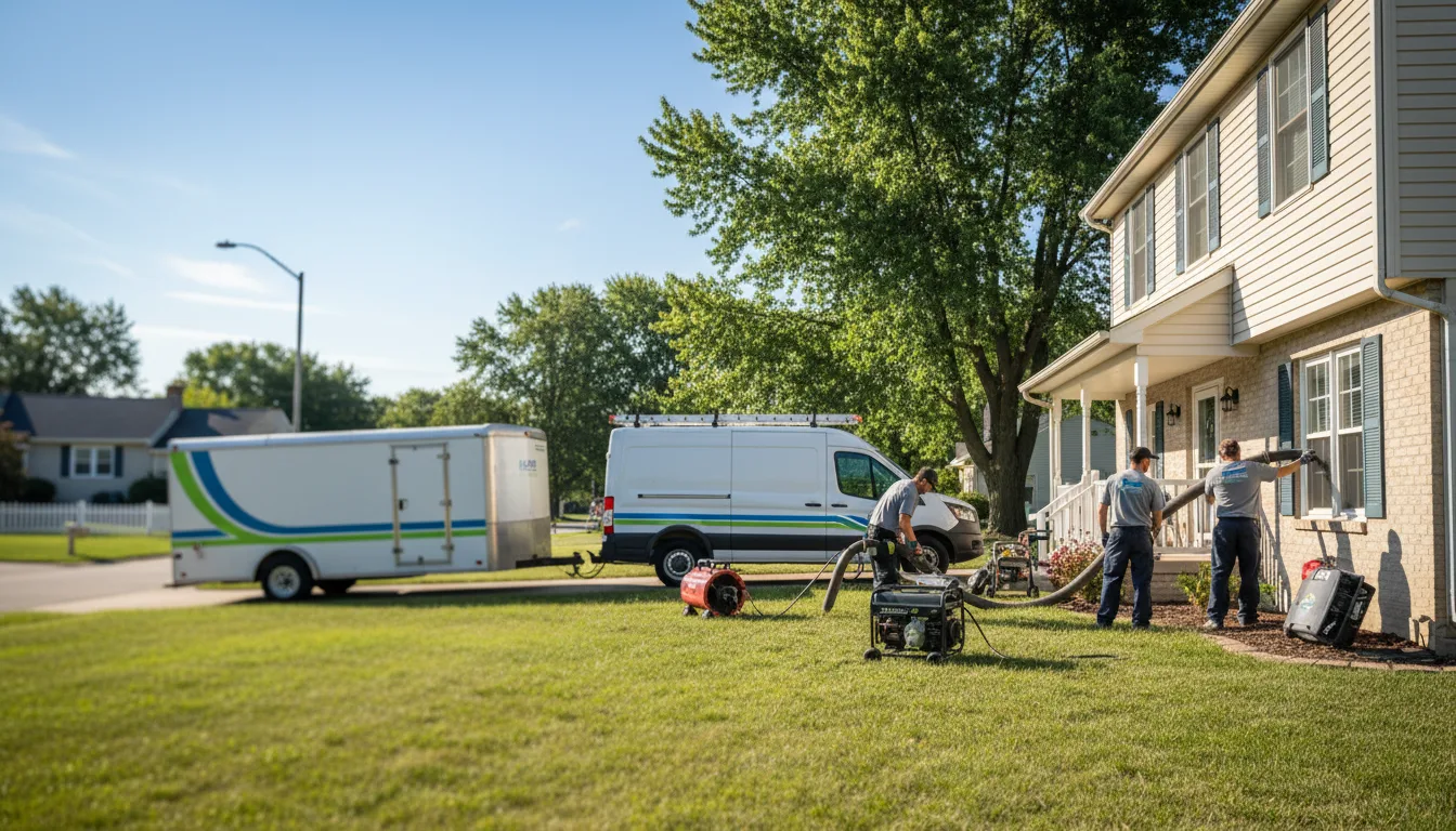 Flooded Basement Restoration And Cleanup With Repair in Fairfield, NE near me